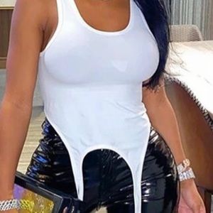 White Helmet Lang Shirt